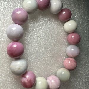 Rare Stunning 13MM South African Phosphosiderite Natural Crystal Bracelet